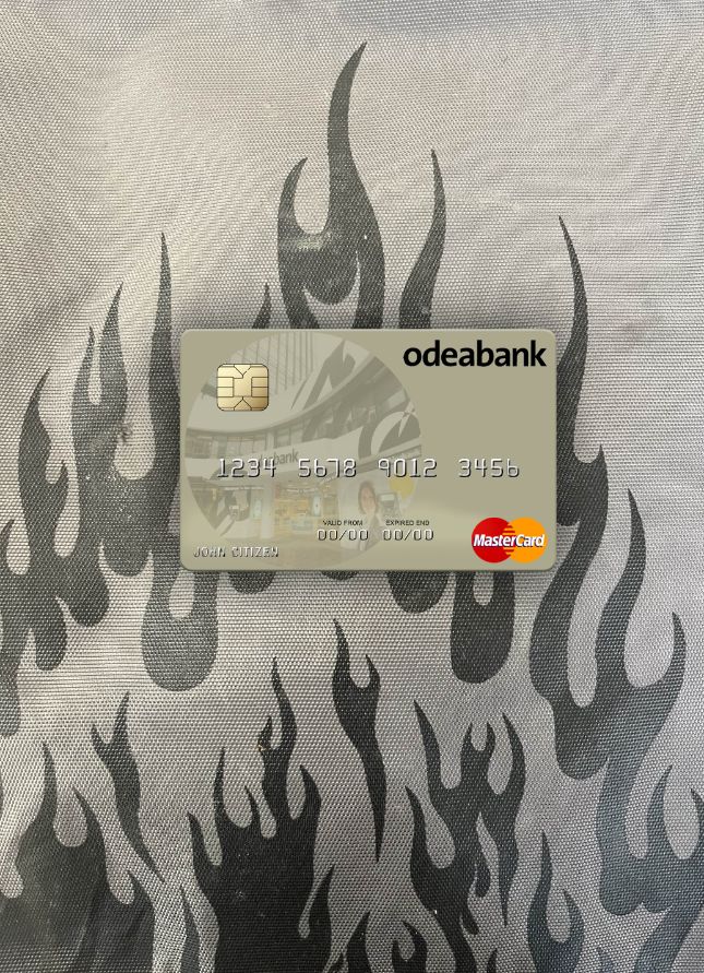 Download Turkey Odeabank mastercard photolook front Photoshop template